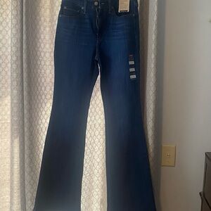 Women's Blue Flare Jeans